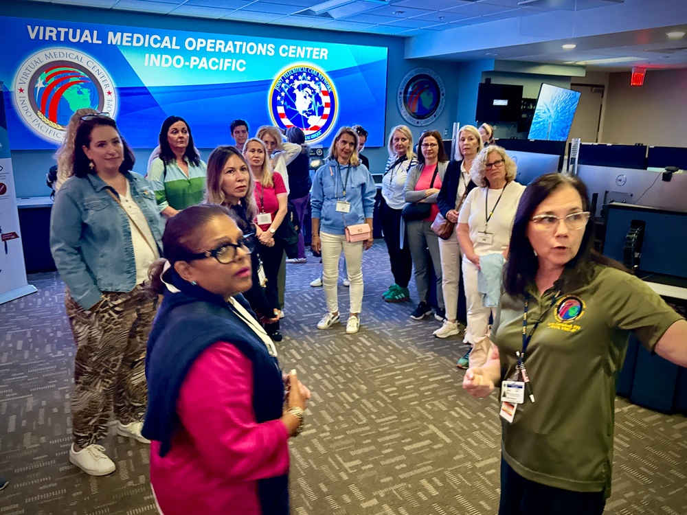 Foreign Defense Attaché Spouses Tour NMCSD