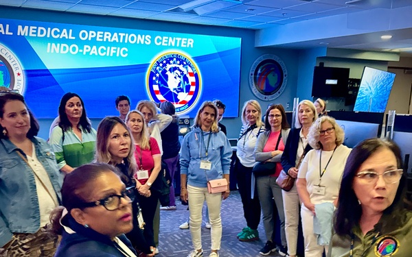 Foreign Defense Attaché Spouses Tour NMCSD