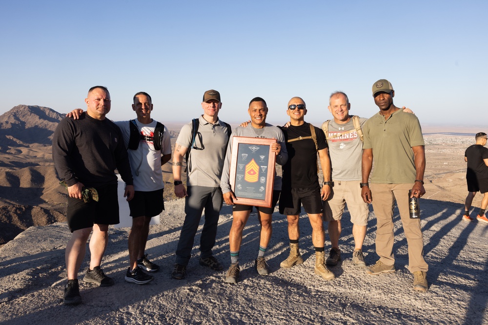 3rd MAW Leaders Hike Telegraph Pass