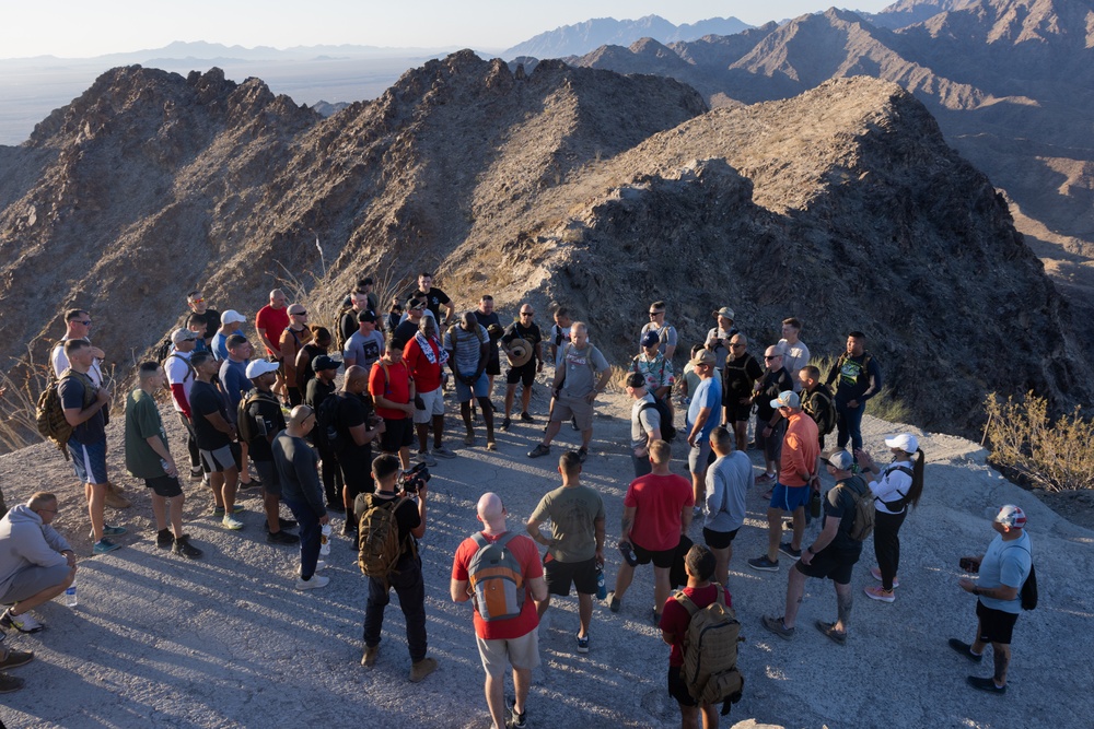 3rd MAW Leaders Hike Telegraph Pass