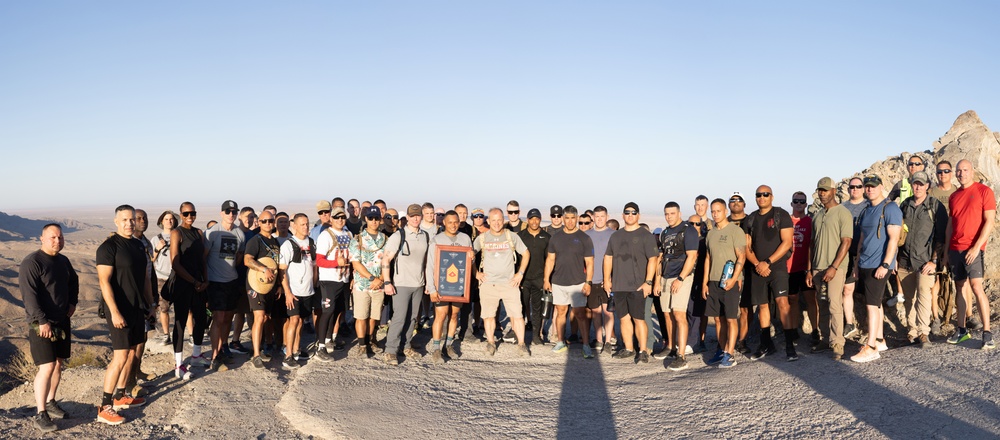 3rd MAW Leaders Hike Telegraph Pass