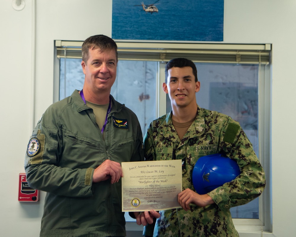 USS John C. Stennis (CVN 74) Warfighter of the Week