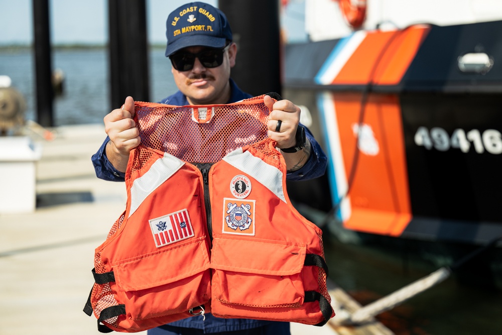 Coast Guard promotes life jacket safety during National Safe Boating Week