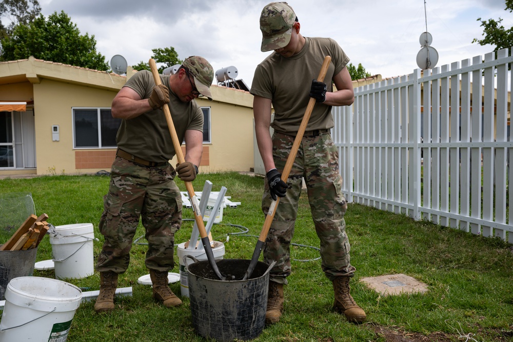446th CES Moron Air Base projects