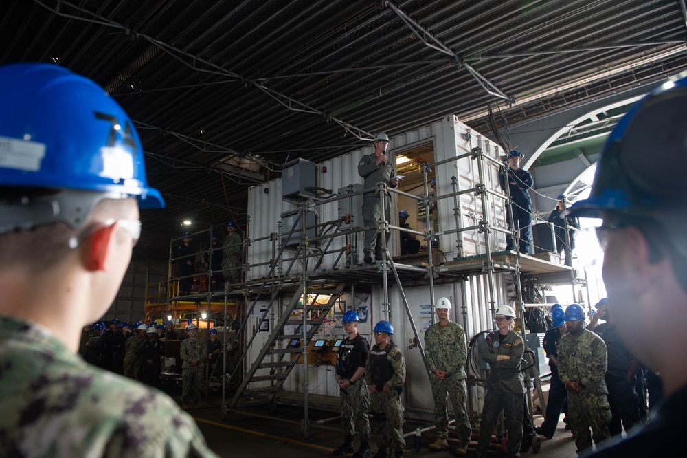 USS John C. Stennis (CVN 74) All Hands Call