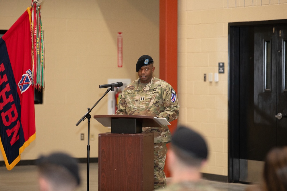 Fort Drum Law Enforcement Company Holds Change of Command Ceremony