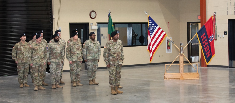Fort Drum Law Enforcement Company Holds Change of Command Ceremony