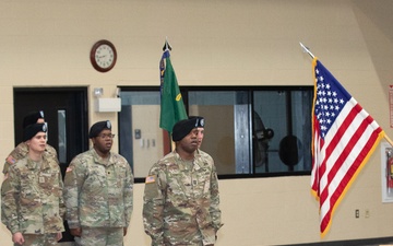 Fort Drum Law Enforcement Company Holds Change of Command Ceremony