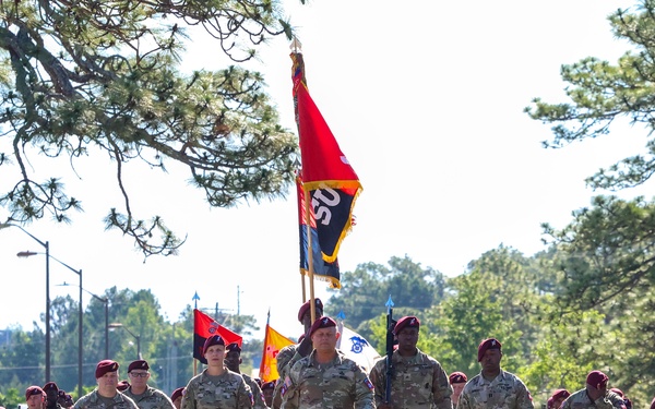 82nd ADSB Conduct AAW25 Pass and Review