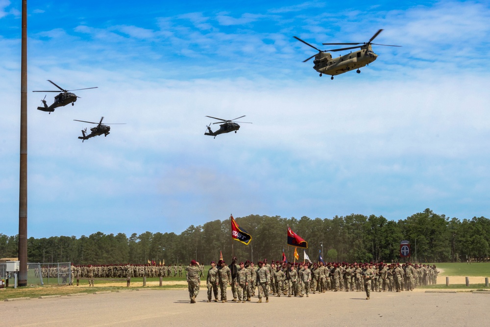 82nd ADSB Conduct AAW25 Pass and Review