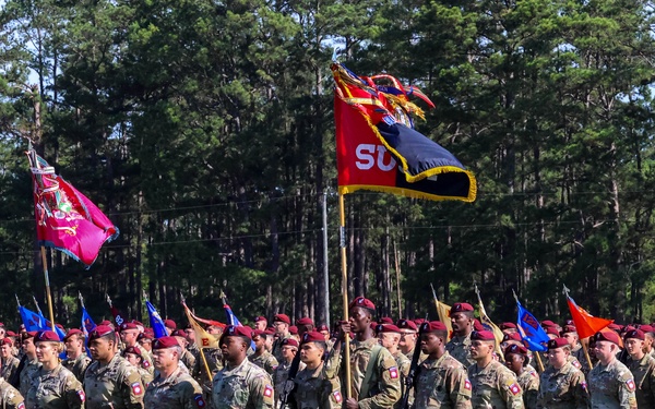 82nd ADSB Conduct AAW25 Pass and Review