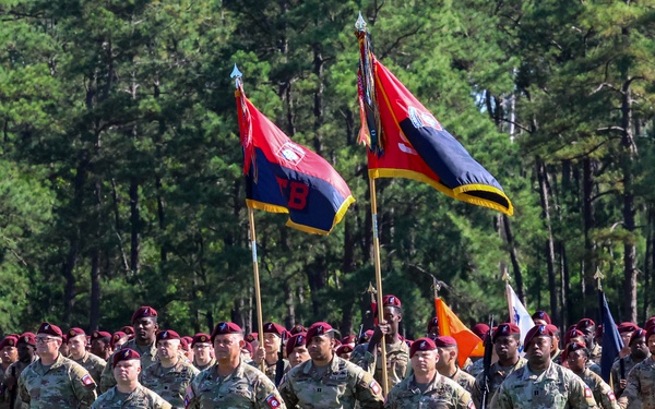 82nd ADSB Conduct AAW25 Pass and Review