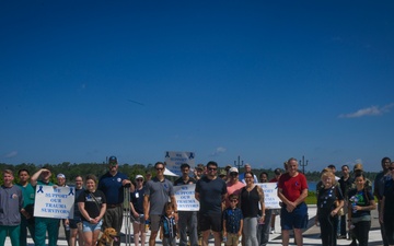 Trauma patients honored by Naval Medical Center Camp Lejeune trauma center and emergency care staff