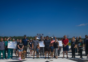 Trauma patients honored by Naval Medical Center Camp Lejeune trauma center and emergency care staff