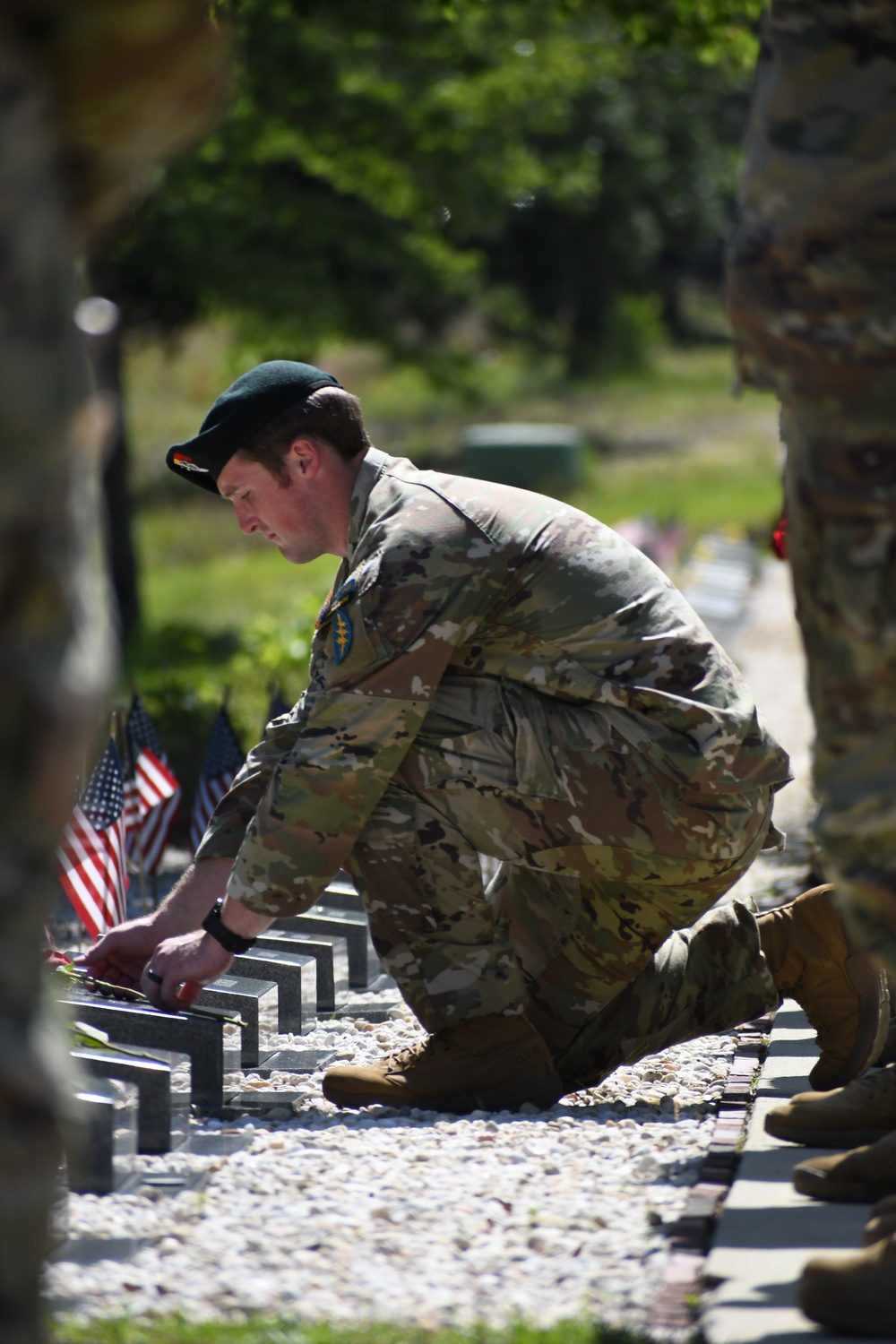 3rd SFG (A) Rose Laying Ceremony
