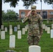 &quot;Flags In&quot; at the United States Soldiers' and Airmen's Home National Cemetery