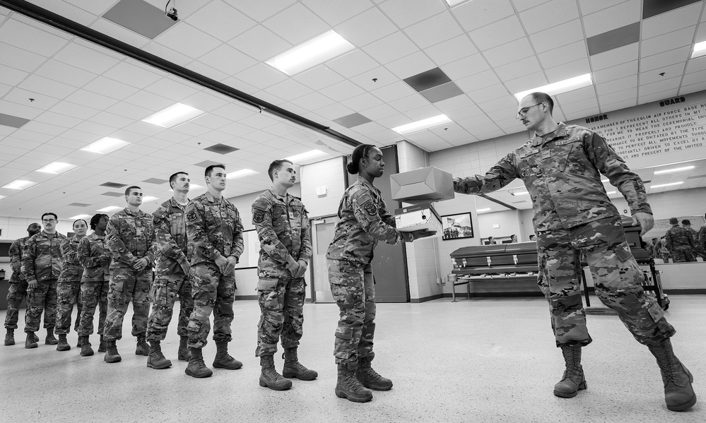 Honor Guard training Week 4