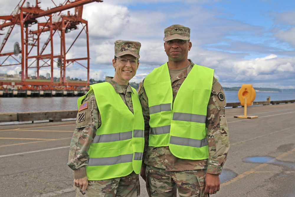 JDDEB leaders visit Port of Tacoma