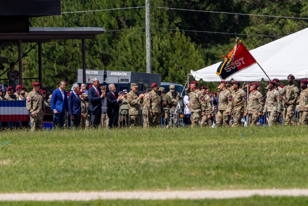 82nd ADSB Conduct AAW25 Pass and Review