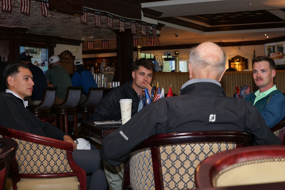Sailors and Marines participate in Honor Day at Eagle Oaks Country Club