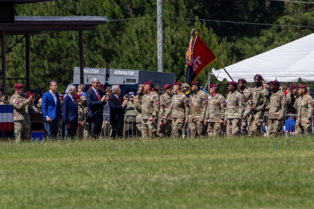 82nd ADSB Conduct AAW25 Pass and Review