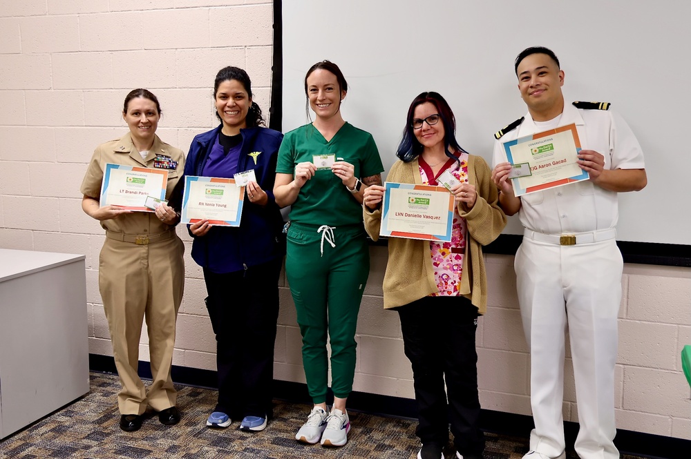 Naval Hospital Twentynine Palms honors 2025 DAISY Award winners for excellence in nursing care