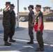 15th MEU Intelligence Marines Re-Enlist