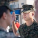 15th MEU Intelligence Marines Re-Enlist