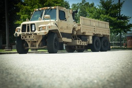 New FMTVA2s arrive at Transportation School