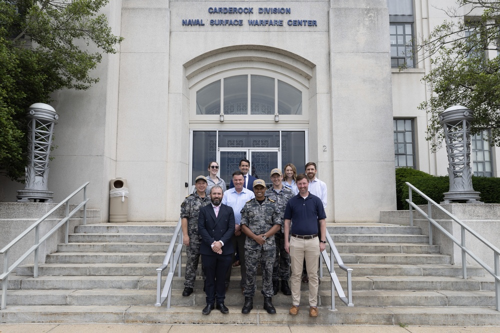 AUKUS Delegation Visits NSWC Carderock Division