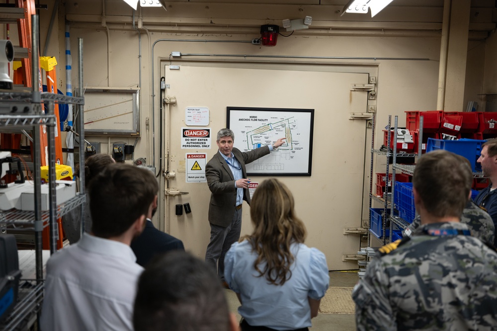 AUKUS Delegation Visits NSWC Carderock Division