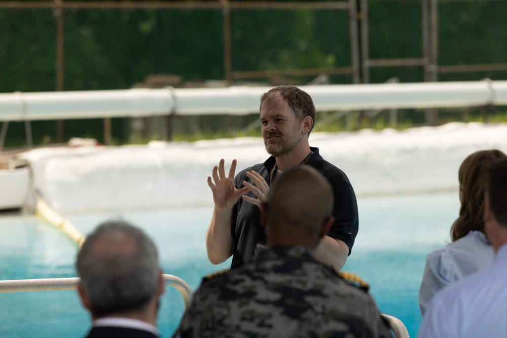 AUKUS Delegation Visits NSWC Carderock Division