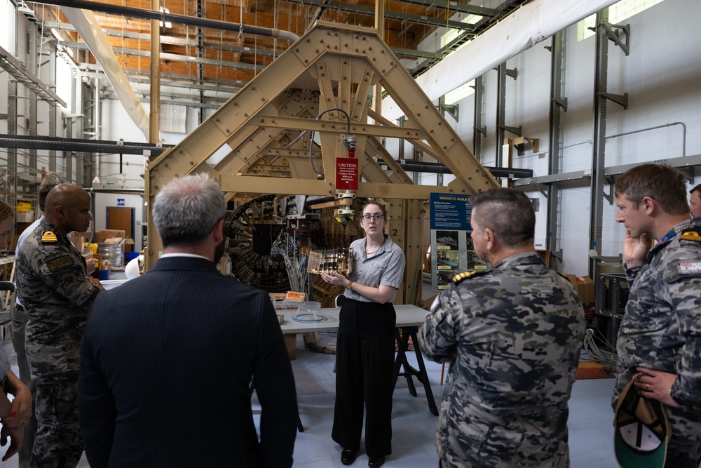 AUKUS Delegation Visits NSWC Carderock Division