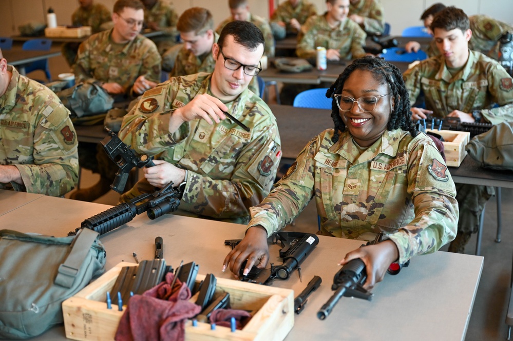 Minot Airmen hone rifle skills at Combat Arms Training and Maintenance course