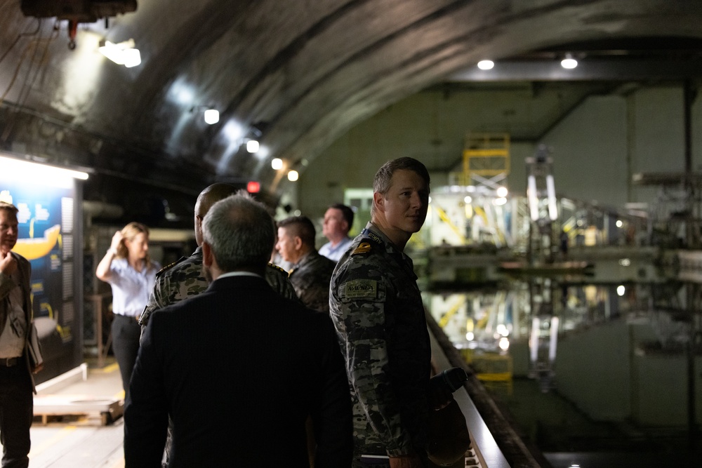 AUKUS Delegation Visits NSWC Carderock Division