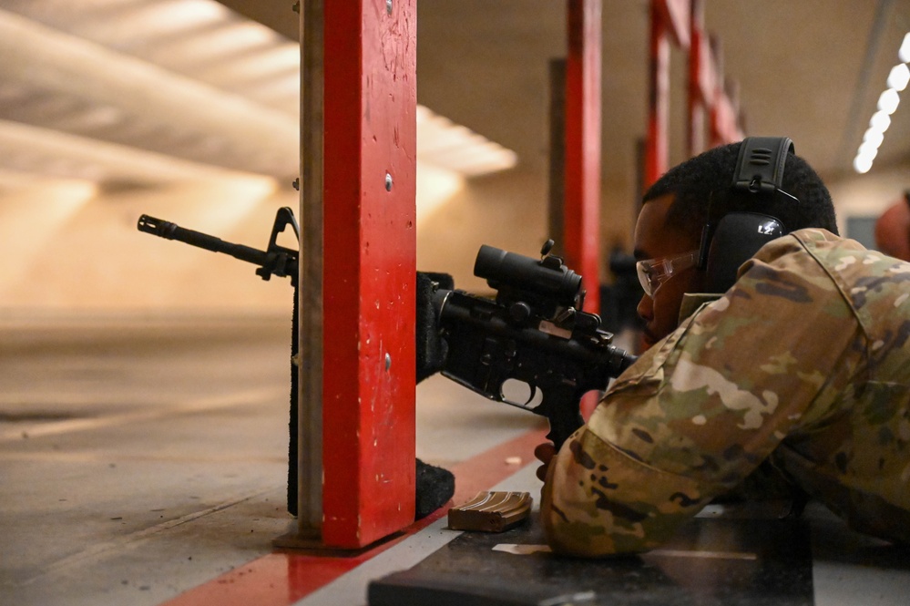Minot Airmen hone rifle skills at Combat Arms Training and Maintenance course