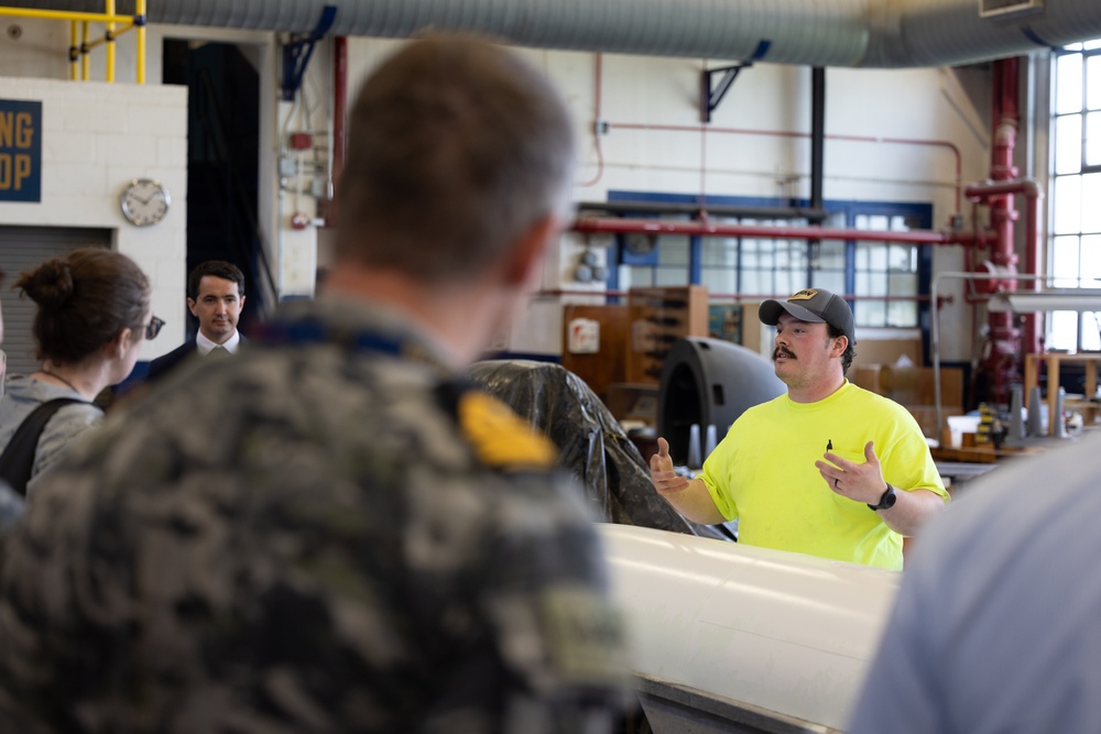 AUKUS Delegation Visits NSWC Carderock Division