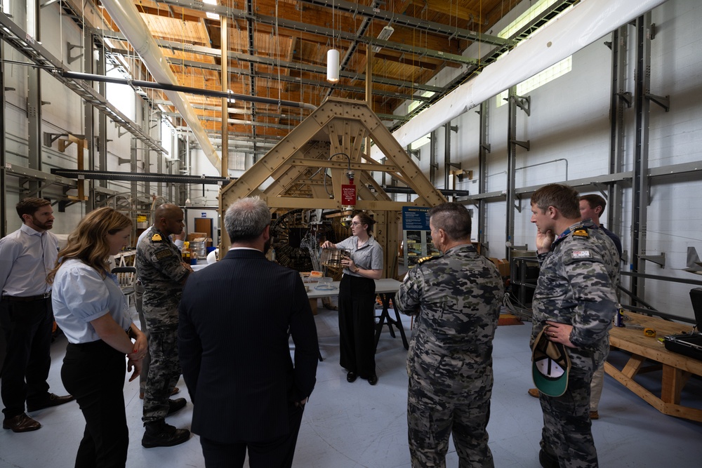 AUKUS Delegation Visits NSWC Carderock Division