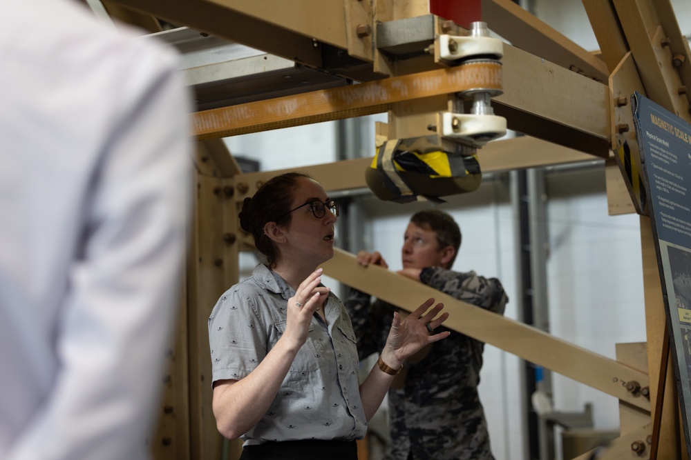 AUKUS Delegation Visits NSWC Carderock Division