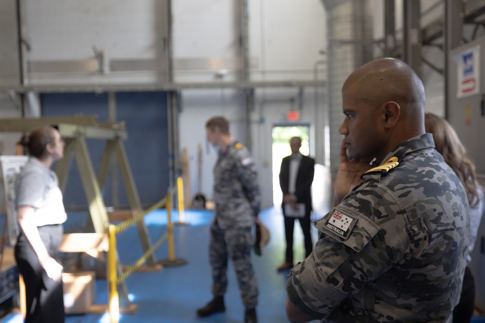 AUKUS Delegation Visits NSWC Carderock Division