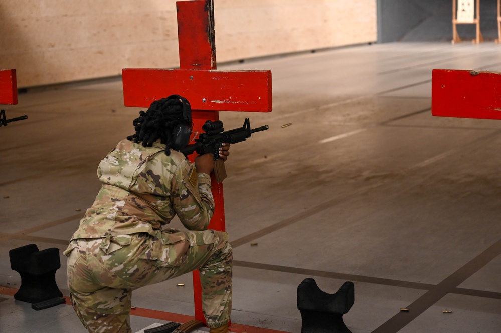 Minot Airmen hone rifle skills at Combat Arms Training and Maintenance course