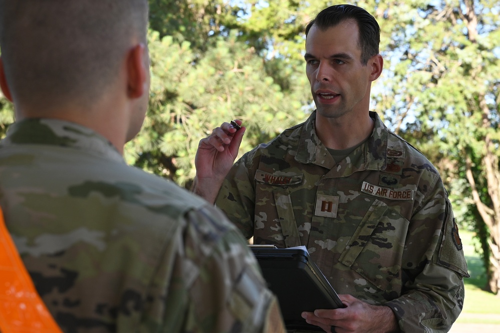 Stepping up—ROTC completes drill evaluations