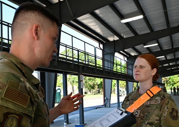 Stepping up—ROTC completes drill evaluations