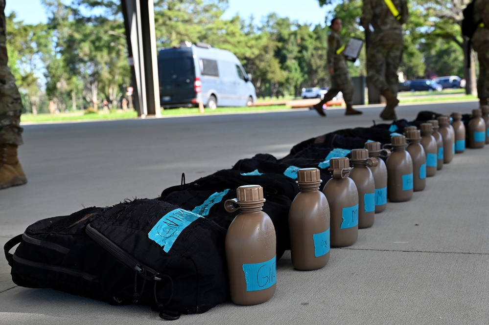 Stepping up—ROTC completes drill evaluations