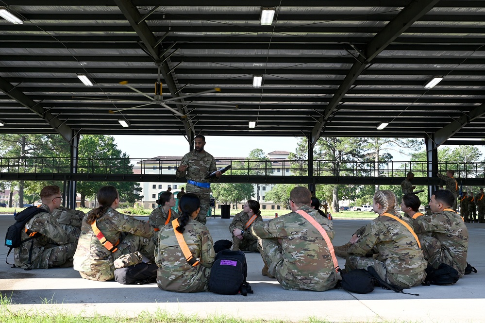 Stepping up—ROTC completes drill evaluations