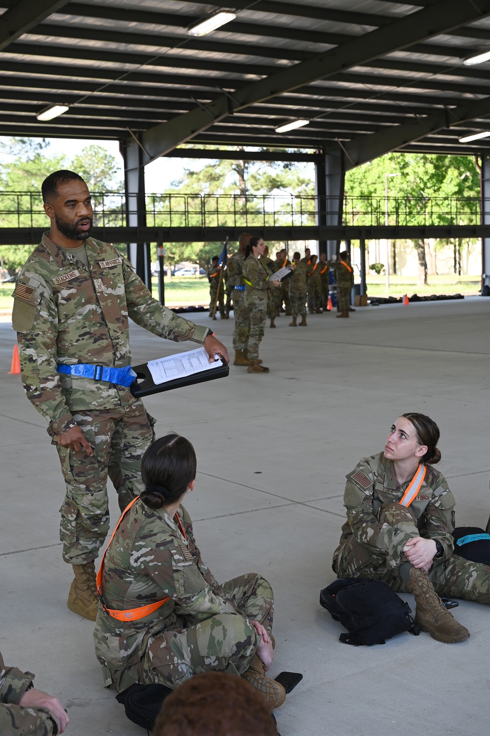 Stepping up—ROTC completes drill evaluations