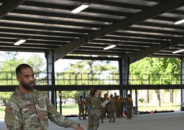 Stepping up—ROTC completes drill evaluations