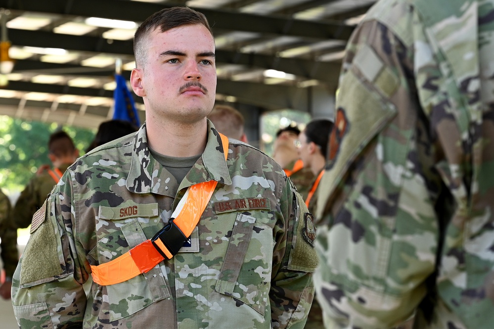 Stepping up—ROTC completes drill evaluations