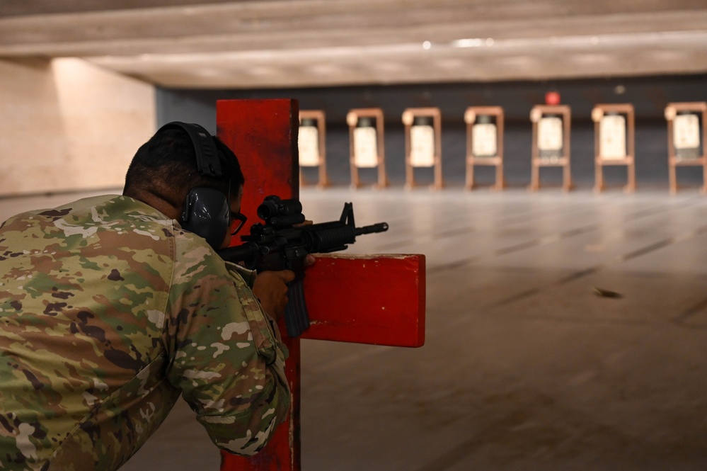 Minot Airmen hone rifle skills at Combat Arms Training and Maintenance course