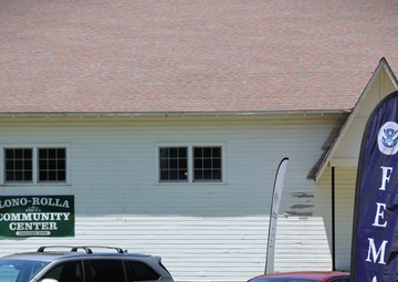Survivors of the Arkansas severe storms and tornadoes attend FEMA Registration Event
